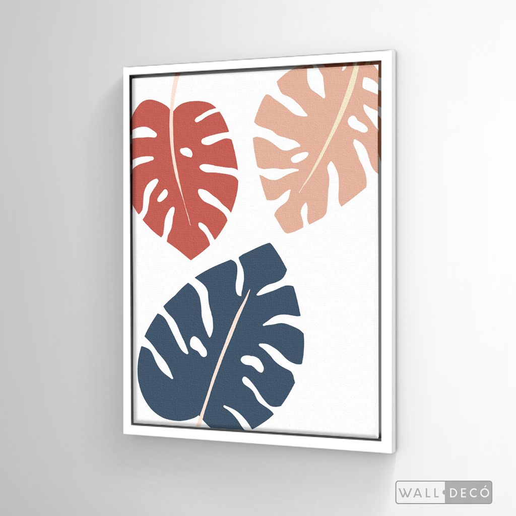 Cuadro Boho Monstera color