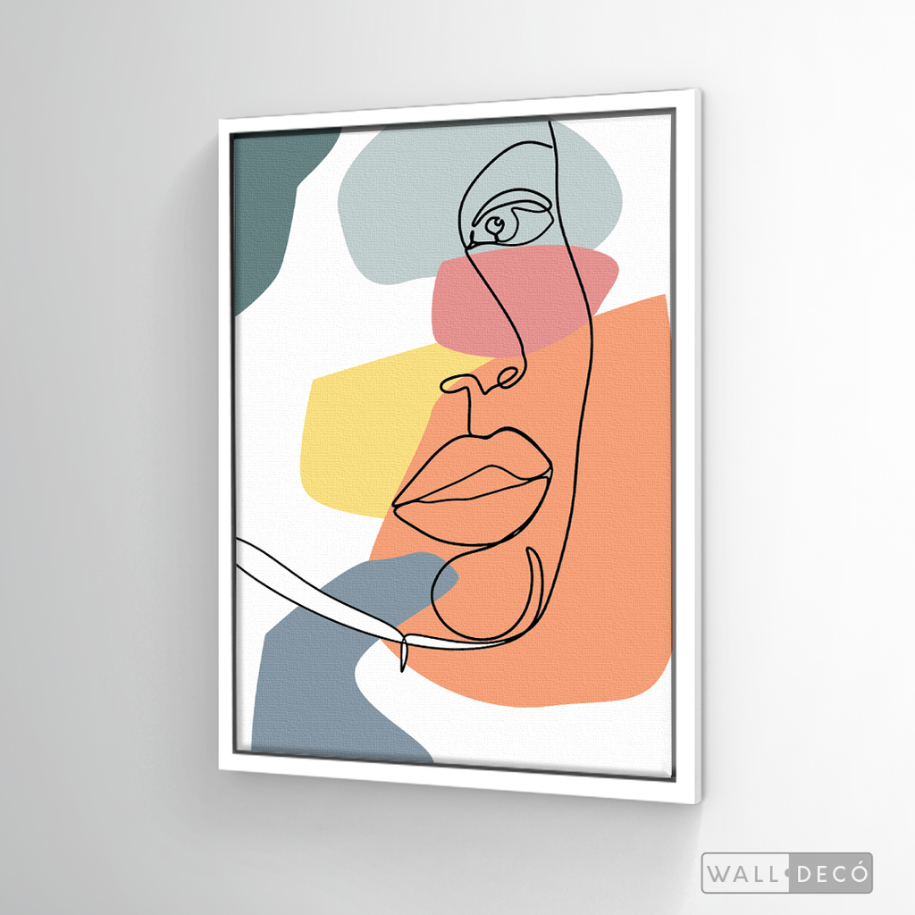 Cuadro Face Lines Filomena