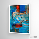 Cargar imagen en el visor de la galería, Arte Abstracto Profundidad Azul
