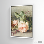 Cuadro Arte Vintage Rose