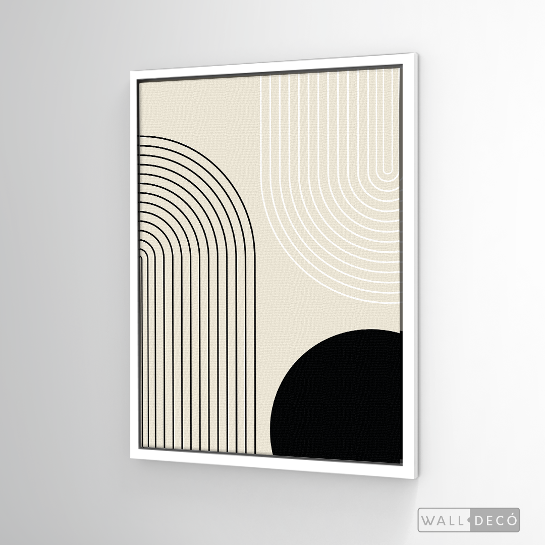 Cuadro Minimalista Line Art Arcos