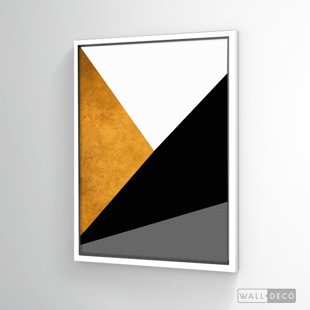 Cuadro Abstracto Prisma Triangular