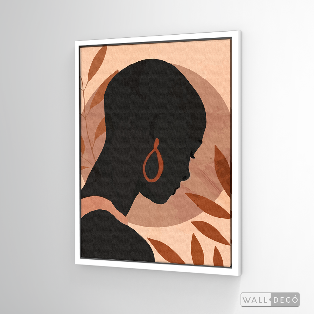 Cuadro Mujer África