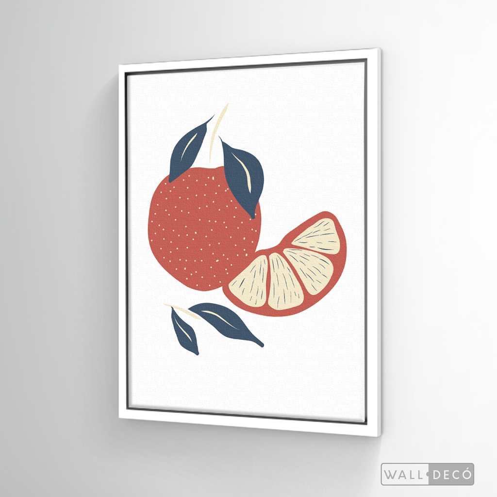 Cuadro Boho Naranja