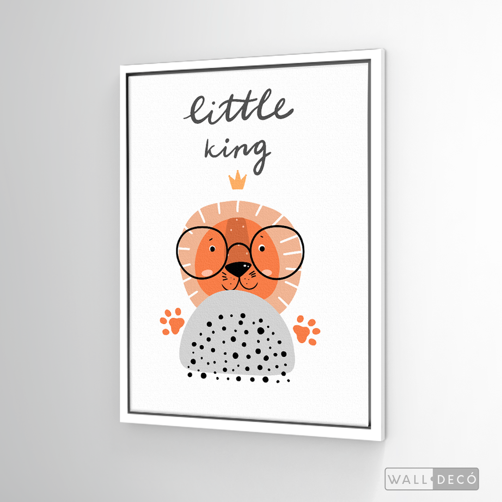 Cuadro Infantil Little King