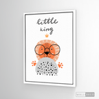 Cuadro Infantil Little King