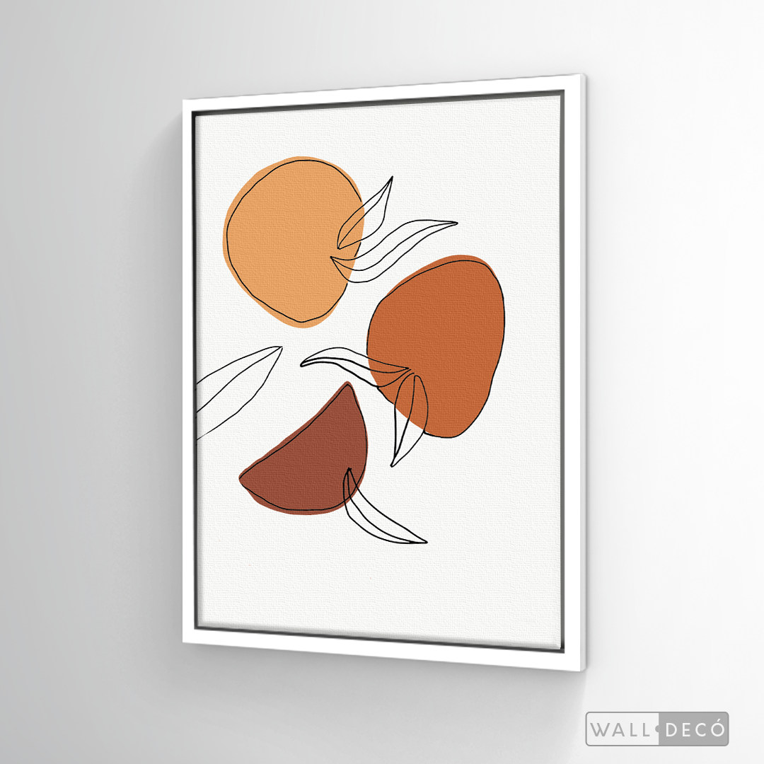 Cuadro Minimalista Cerezas
