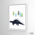 Cuadro Infantil Dino