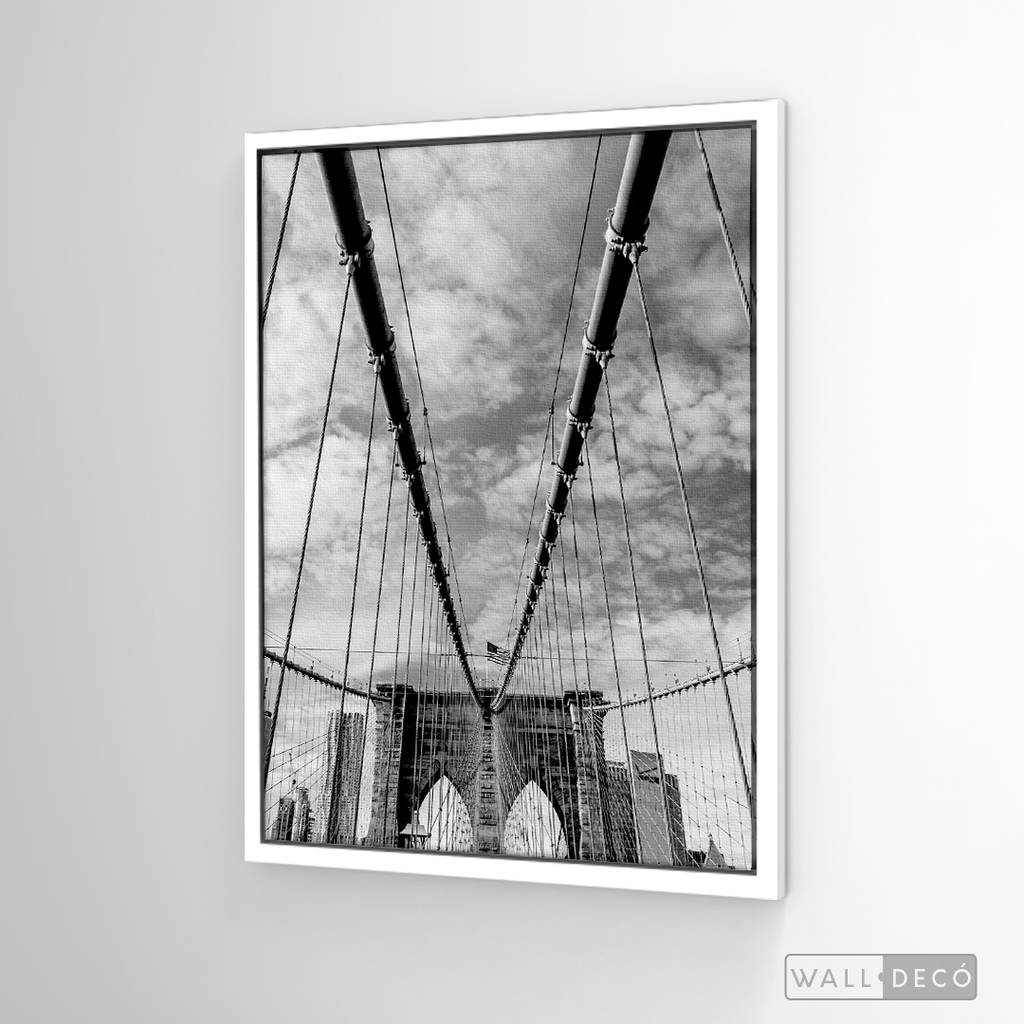 Cuadro New York Brooklyn Bridge Vertical