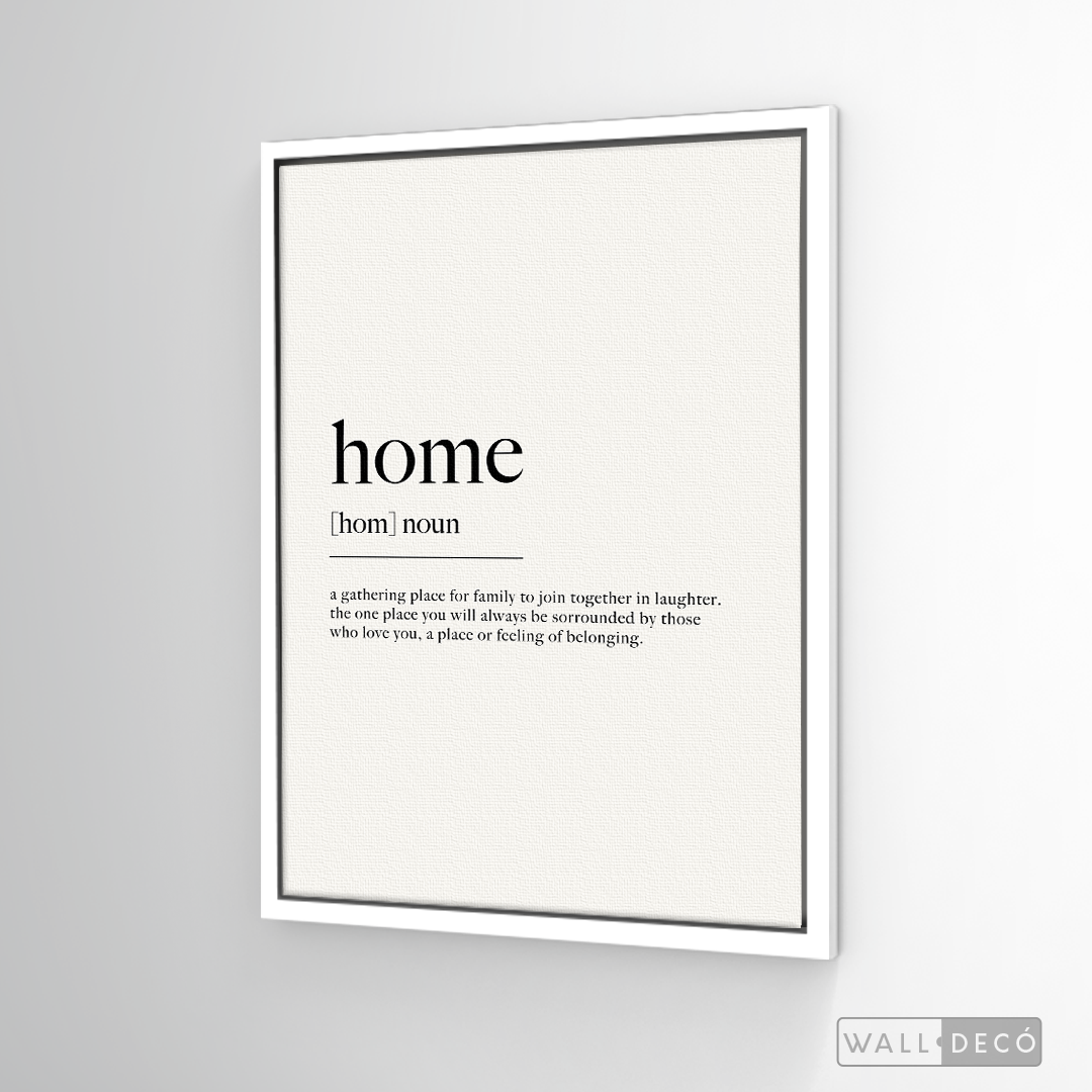 Cuadro Minimalista Home