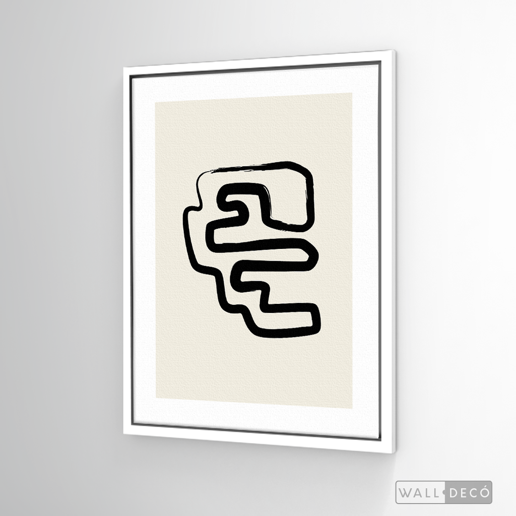 Cuadro Minimalista Line Art