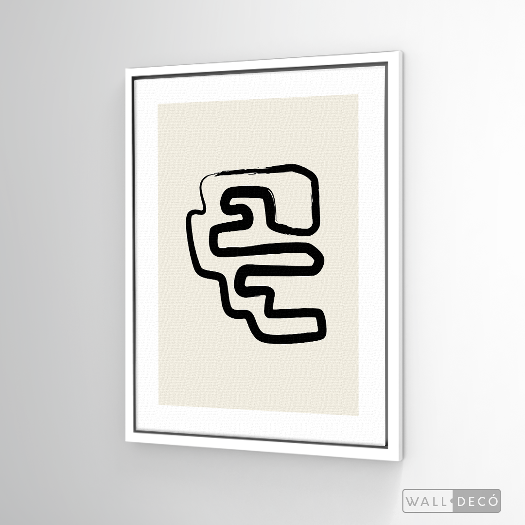 Cuadro Minimalista Line Art