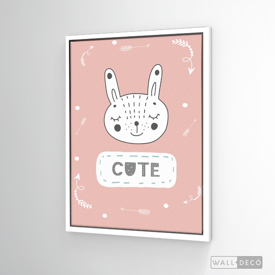 Cuadro Infantil Bunny Cute