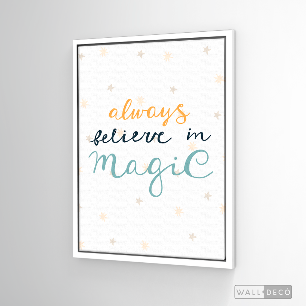 Cuadro Infantil Always Believe