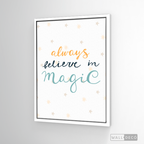 Cuadro Infantil Always Believe