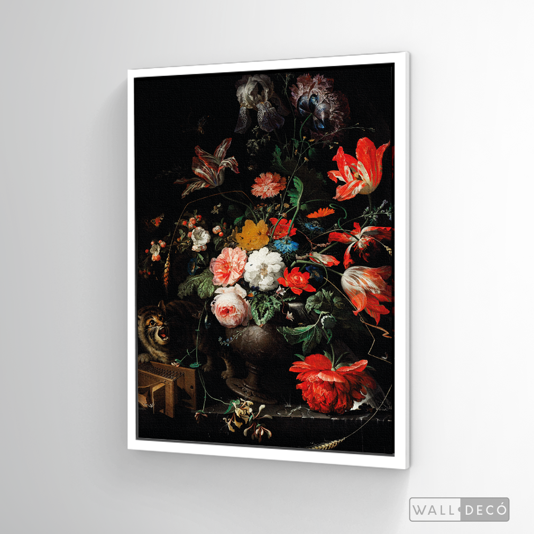 Cuadro Arte Black Rose
