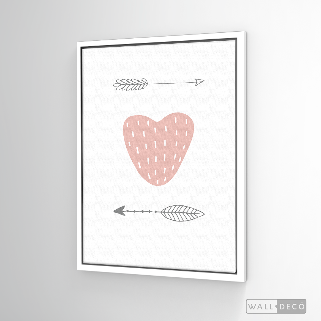Cuadro Infantil Corazon