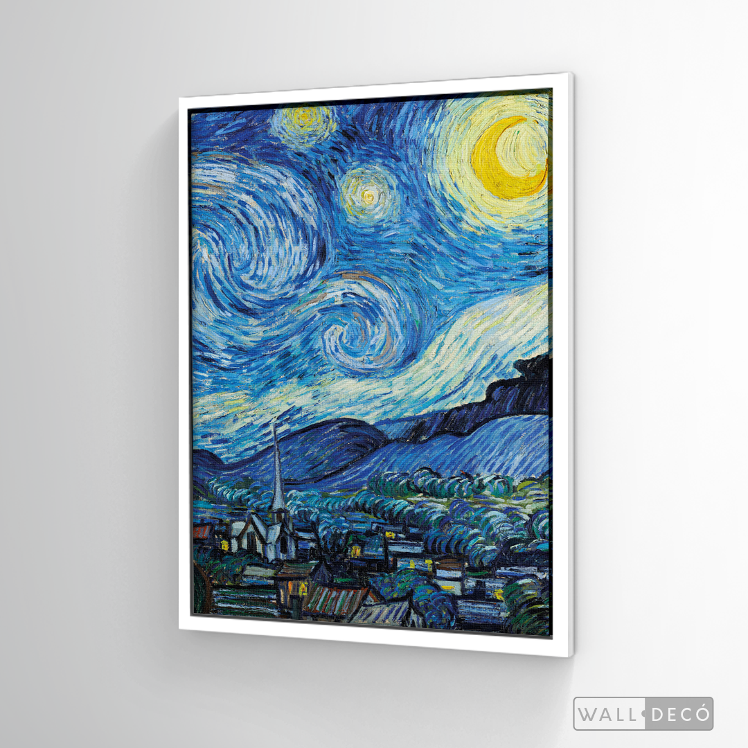 Cuadro Arte Noche estrellada Van Gogh (B)