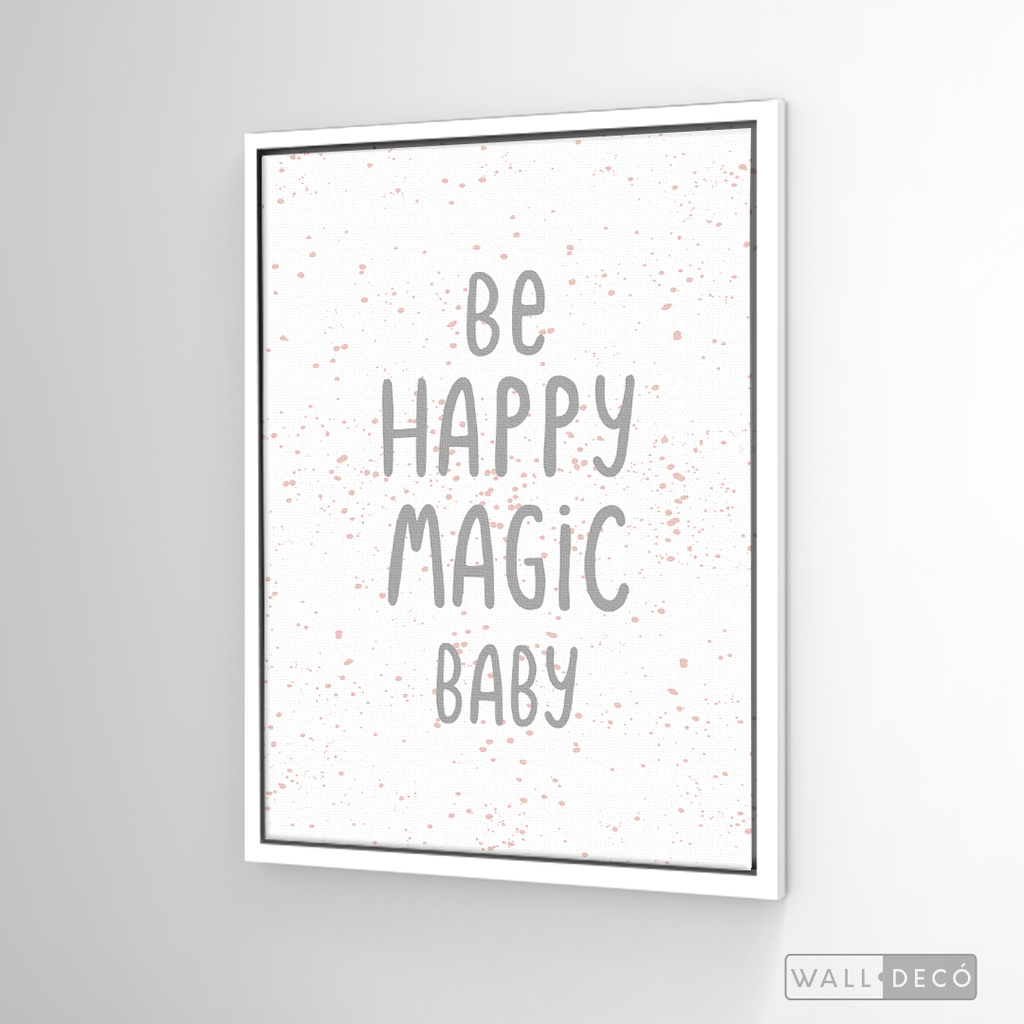 Cuadro Infantil Be Happy