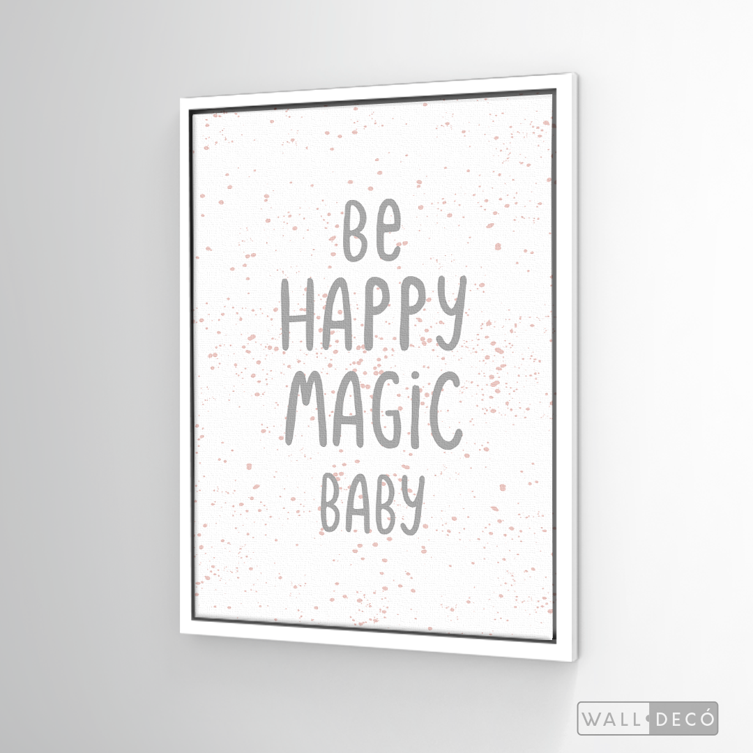 Cuadro Infantil Be Happy