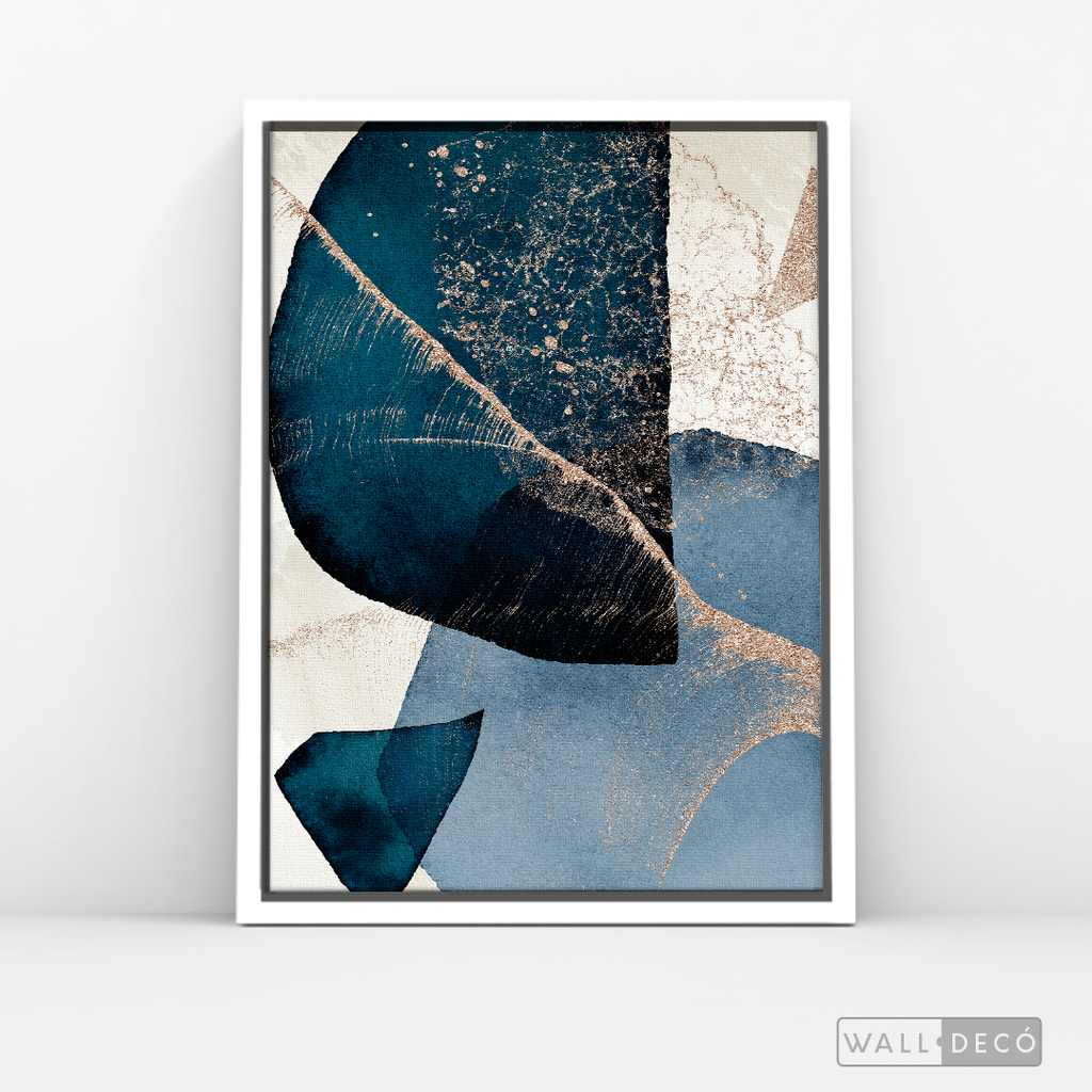Cuadro Fragmentos Abstractos Tiempo