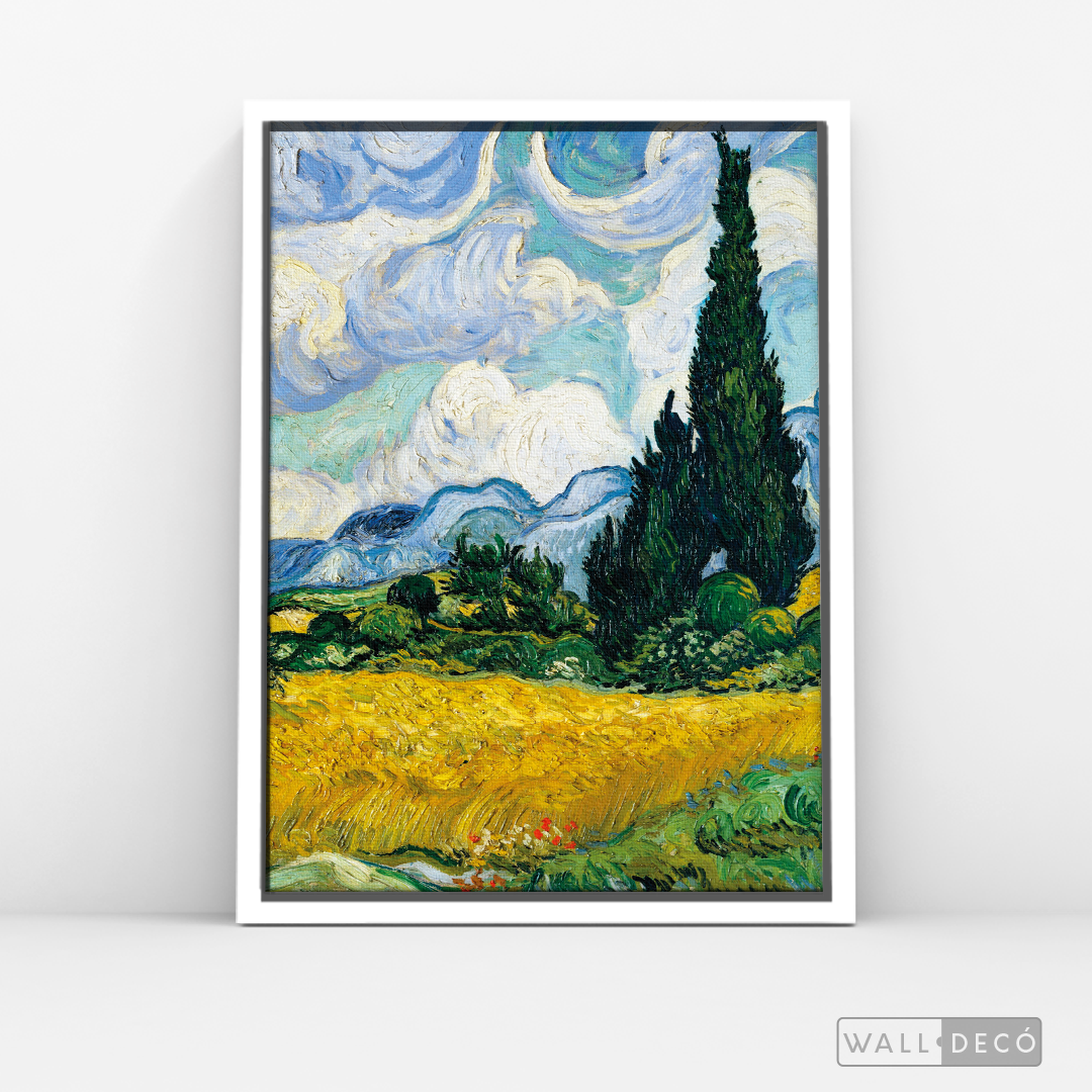 Cuadro Arte Campo de Trigo Van Gogh