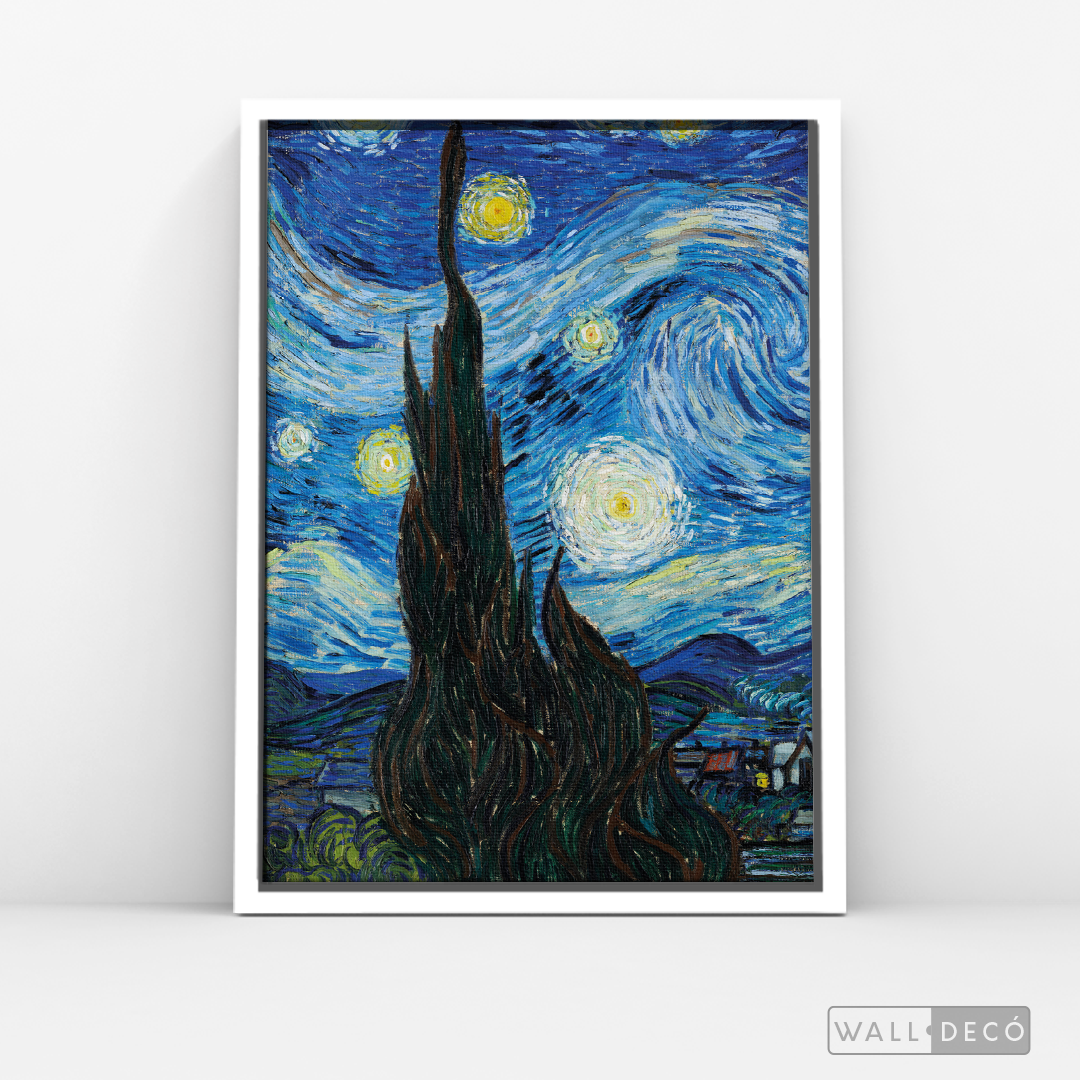 Cuadro Arte Noche estrellada Van Gogh (A)