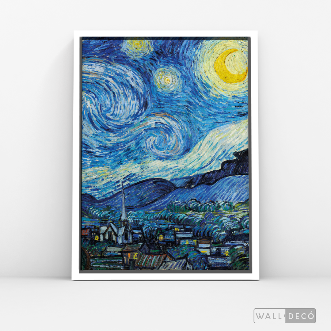 Cuadro Arte Noche estrellada Van Gogh (B)