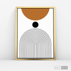 Cuadro Minimalista Line Art Tres