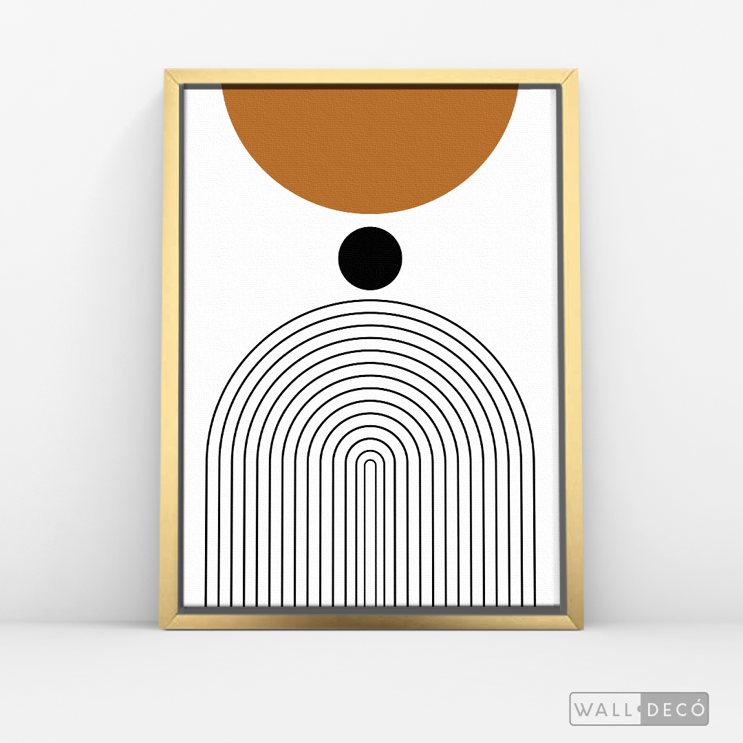 Cuadro Minimalista Line Art Tres