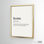 Cuadro Minimalista Home