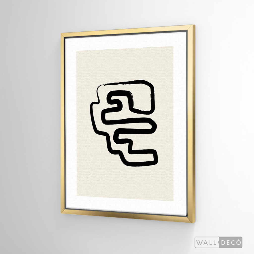 Cuadro Minimalista Line Art