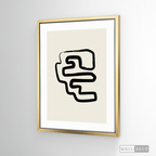 Cuadro Minimalista Line Art