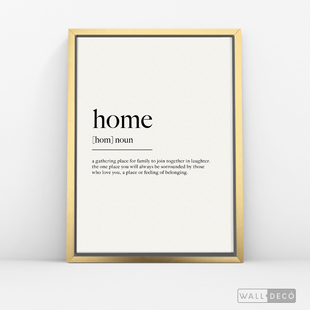 Cuadro Minimalista Home