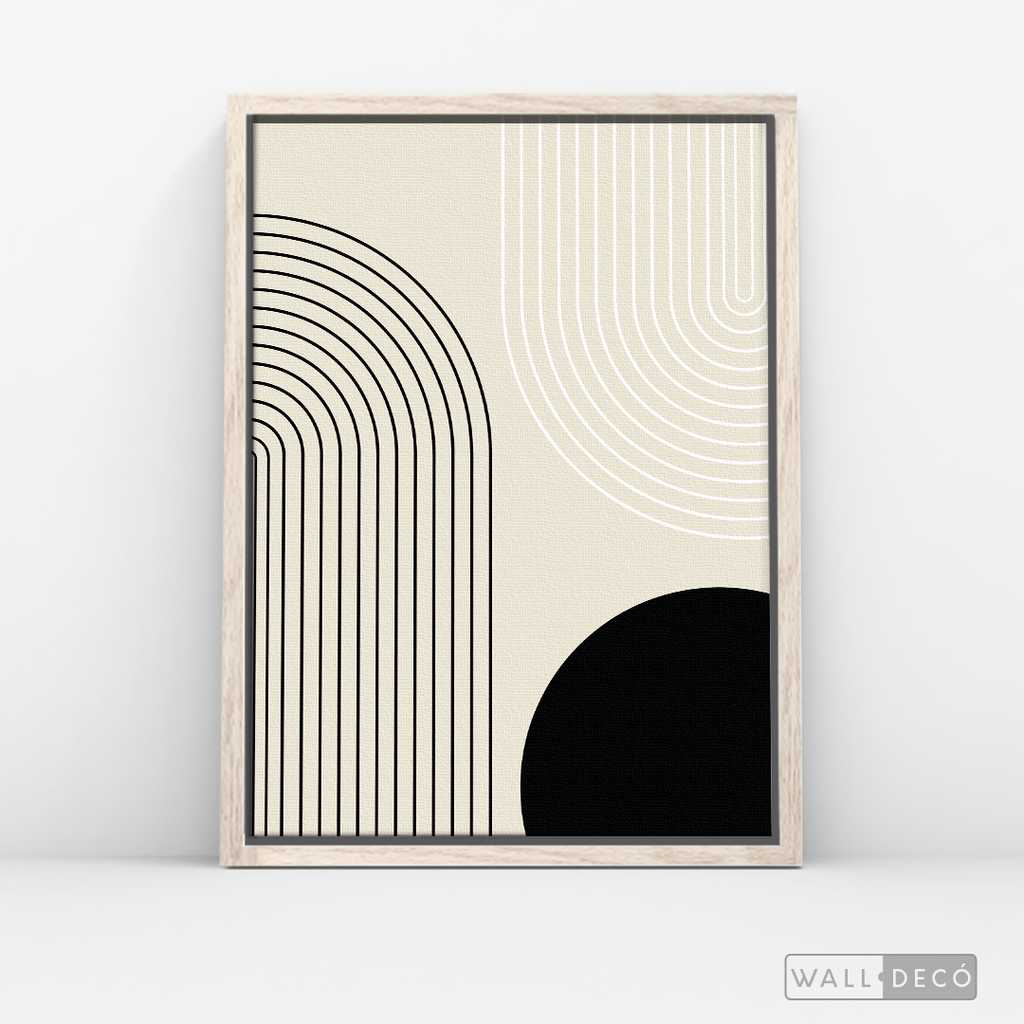 Cuadro Minimalista Line Art Arcos