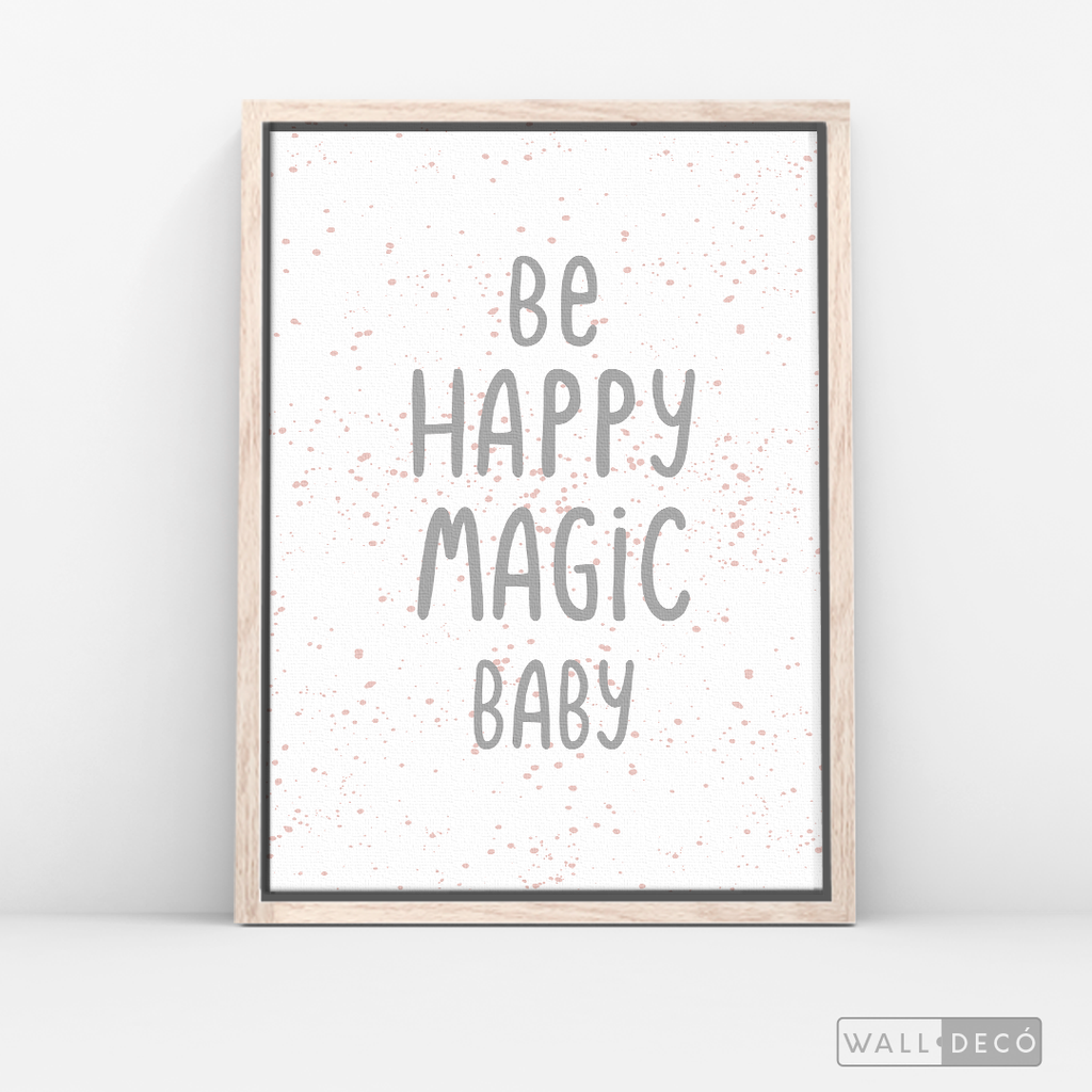 Cuadro Infantil Be Happy