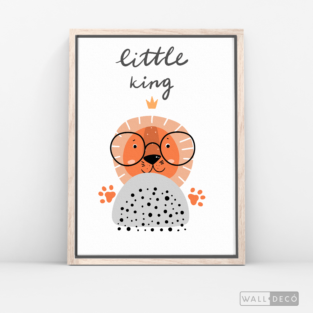 Cuadro Infantil Little King