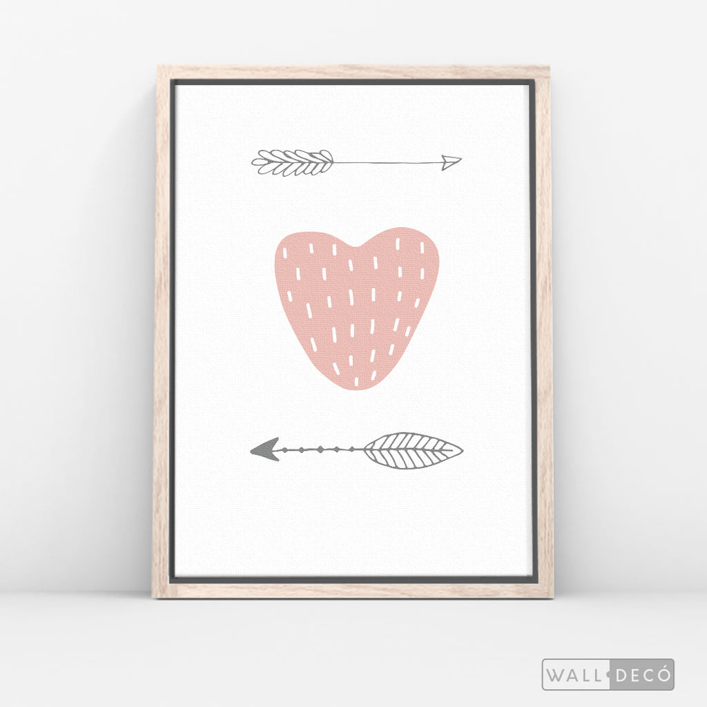 Cuadro Infantil Corazon