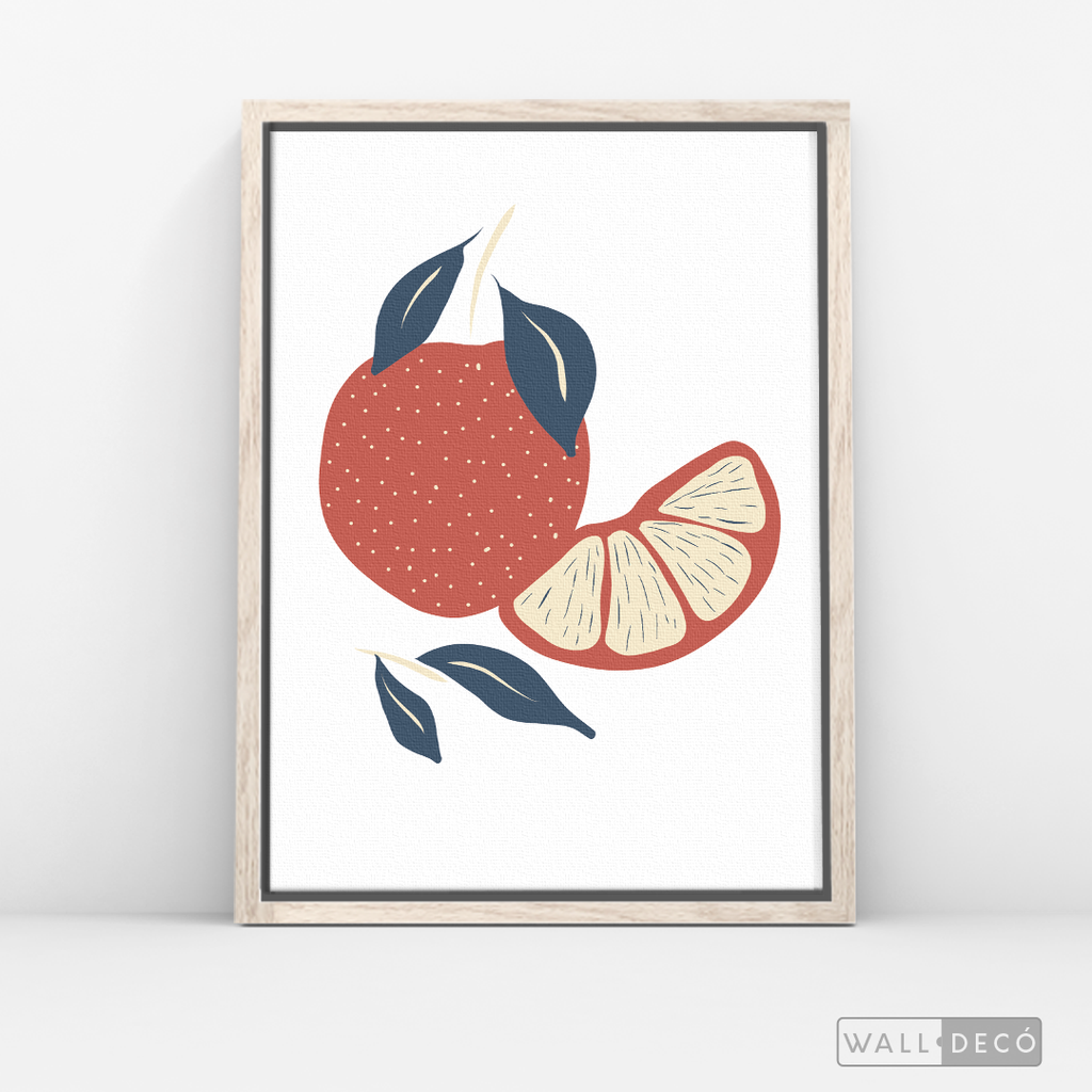 Cuadro Boho Naranja
