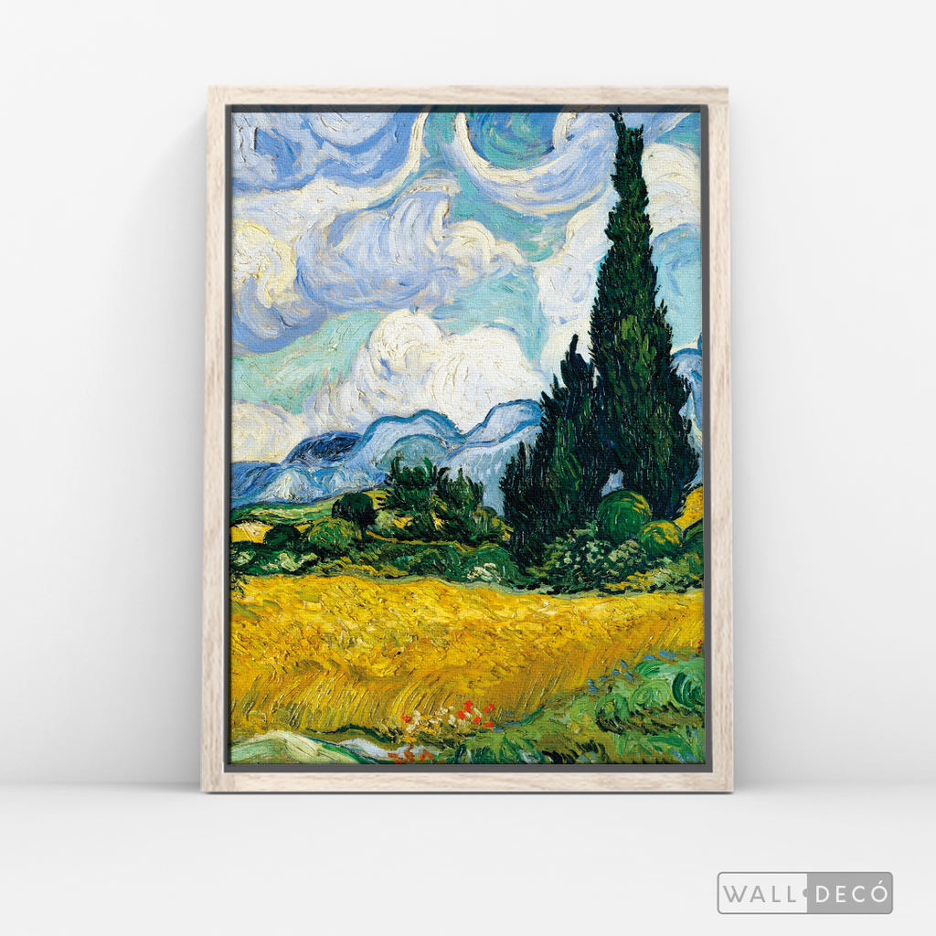Cuadro Arte Campo de Trigo Van Gogh
