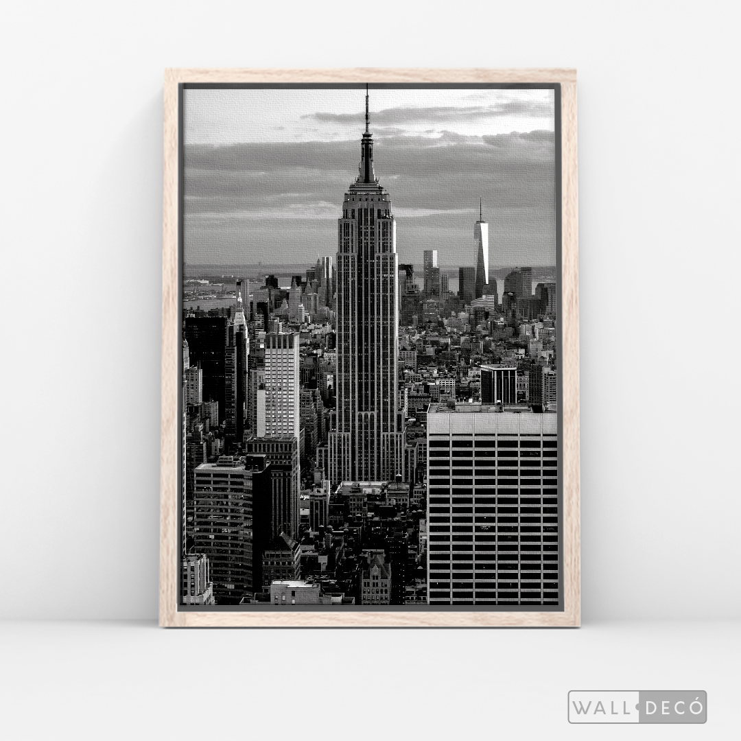 Cuadro New York Empire State Vertical