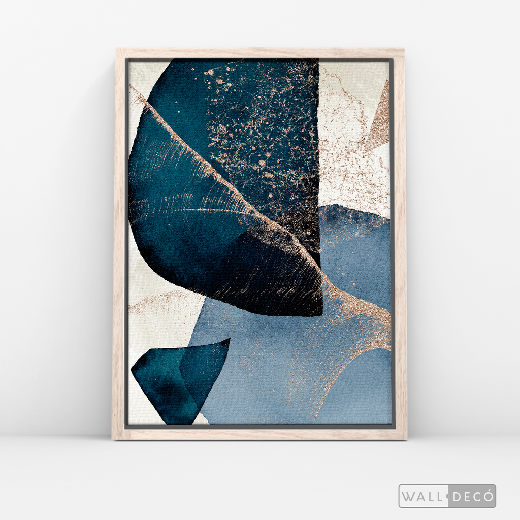 Cuadro Fragmentos Abstractos Tiempo