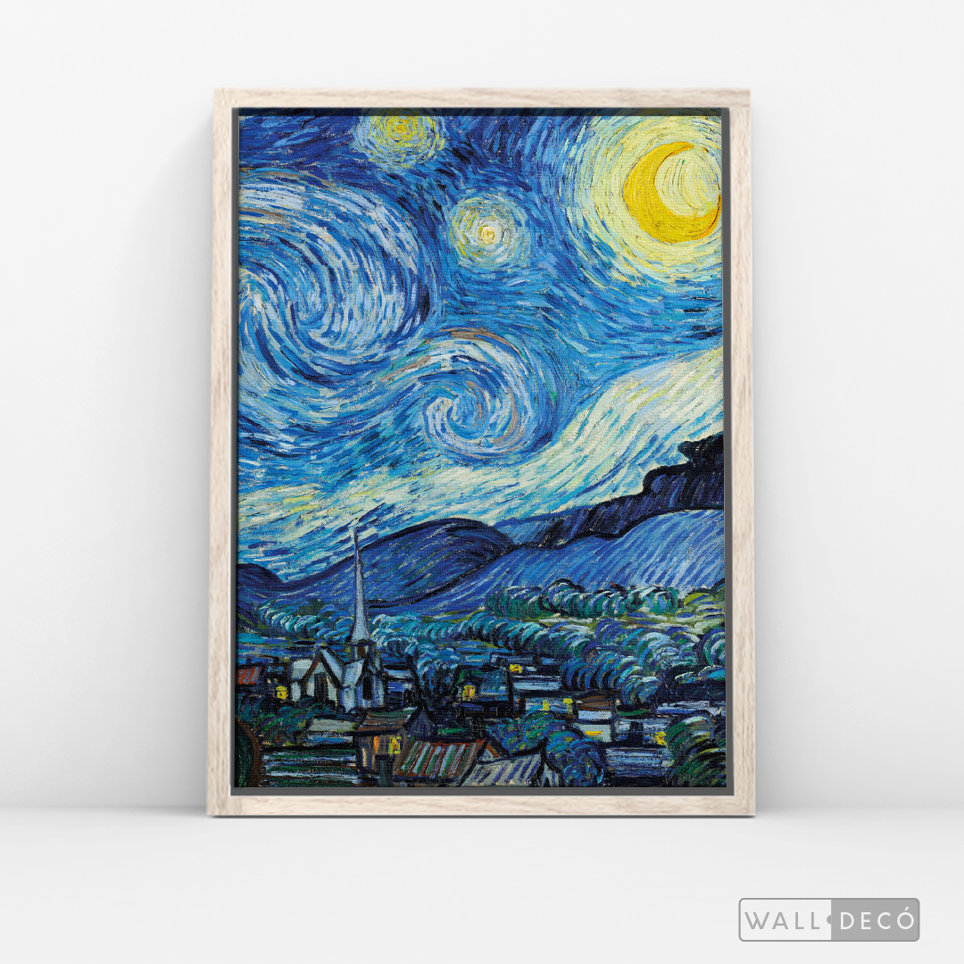 Cuadro Arte Noche estrellada Van Gogh (B)