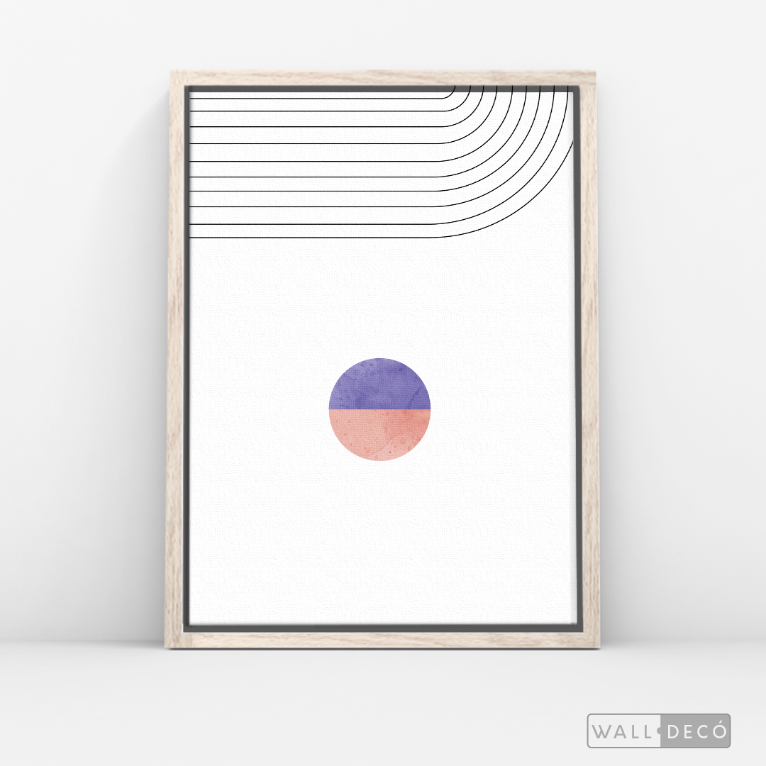 Cuadro Abstracto Paralelo
