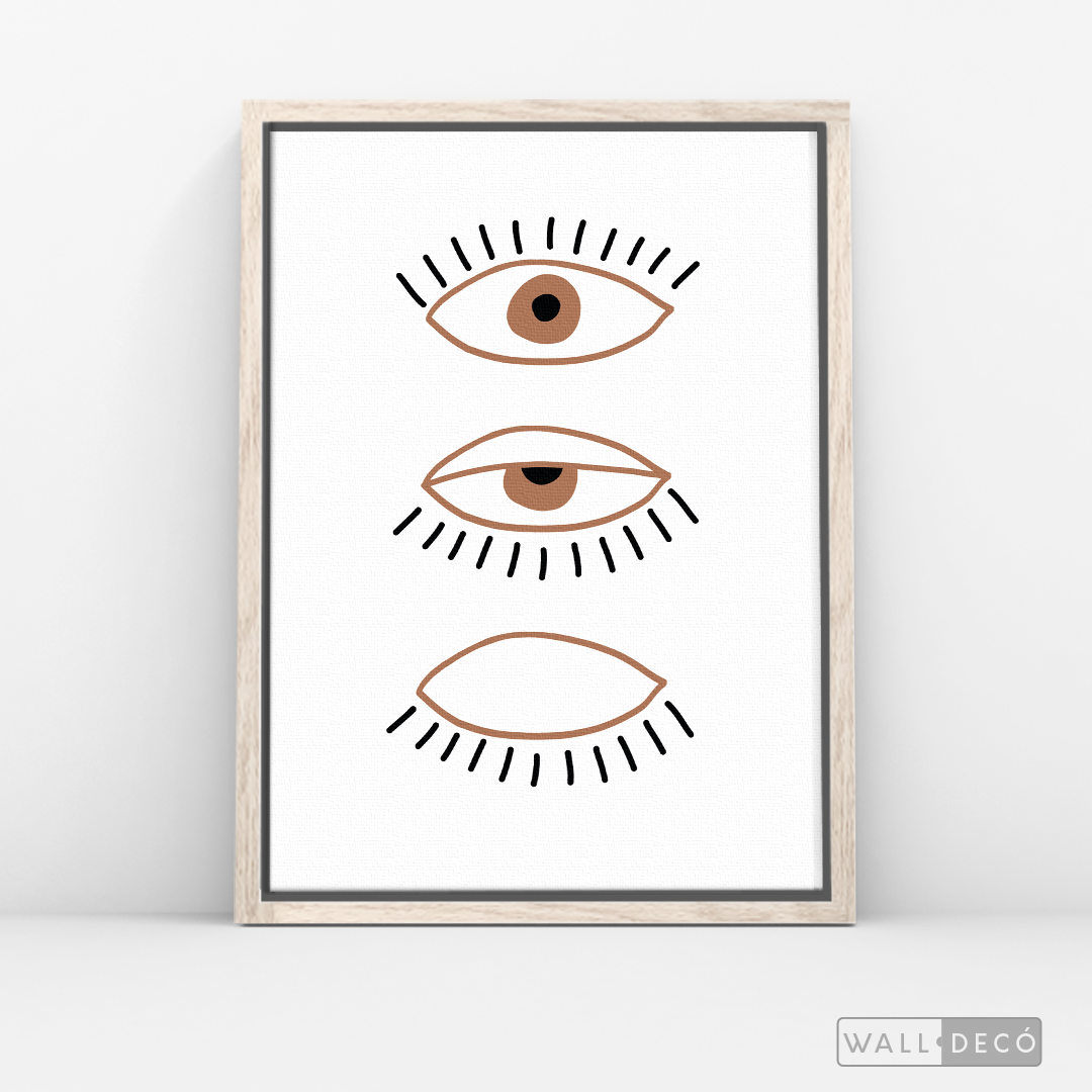 Cuadro Boho Meditación