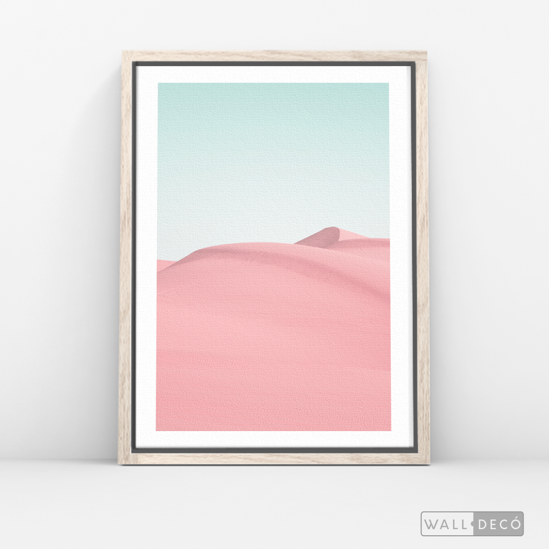 Cuadro Arte Pink Dunes