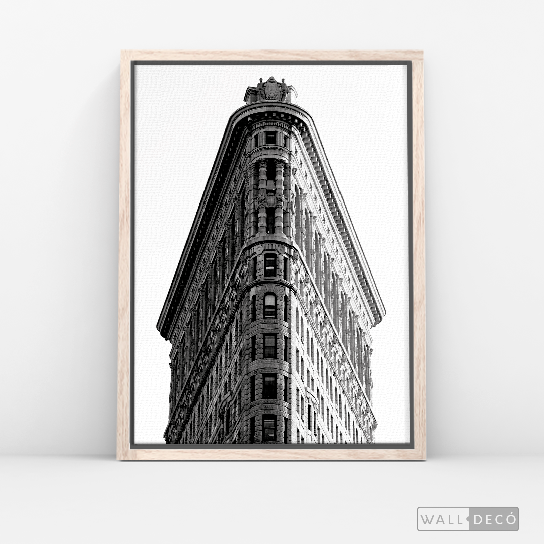 Cuadro New York Flatiron Vertical