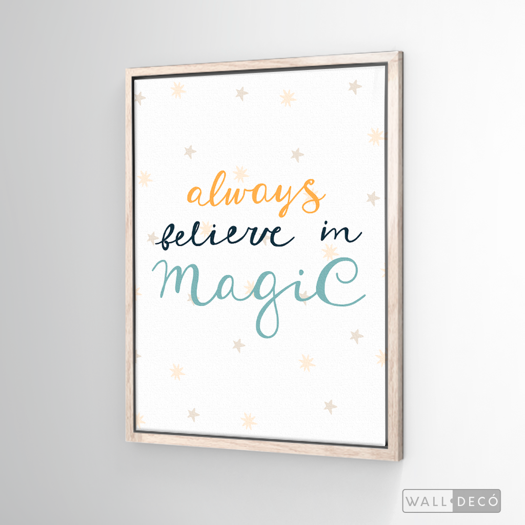 Cuadro Infantil Always Believe