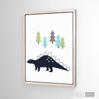 Cuadro Infantil Dino