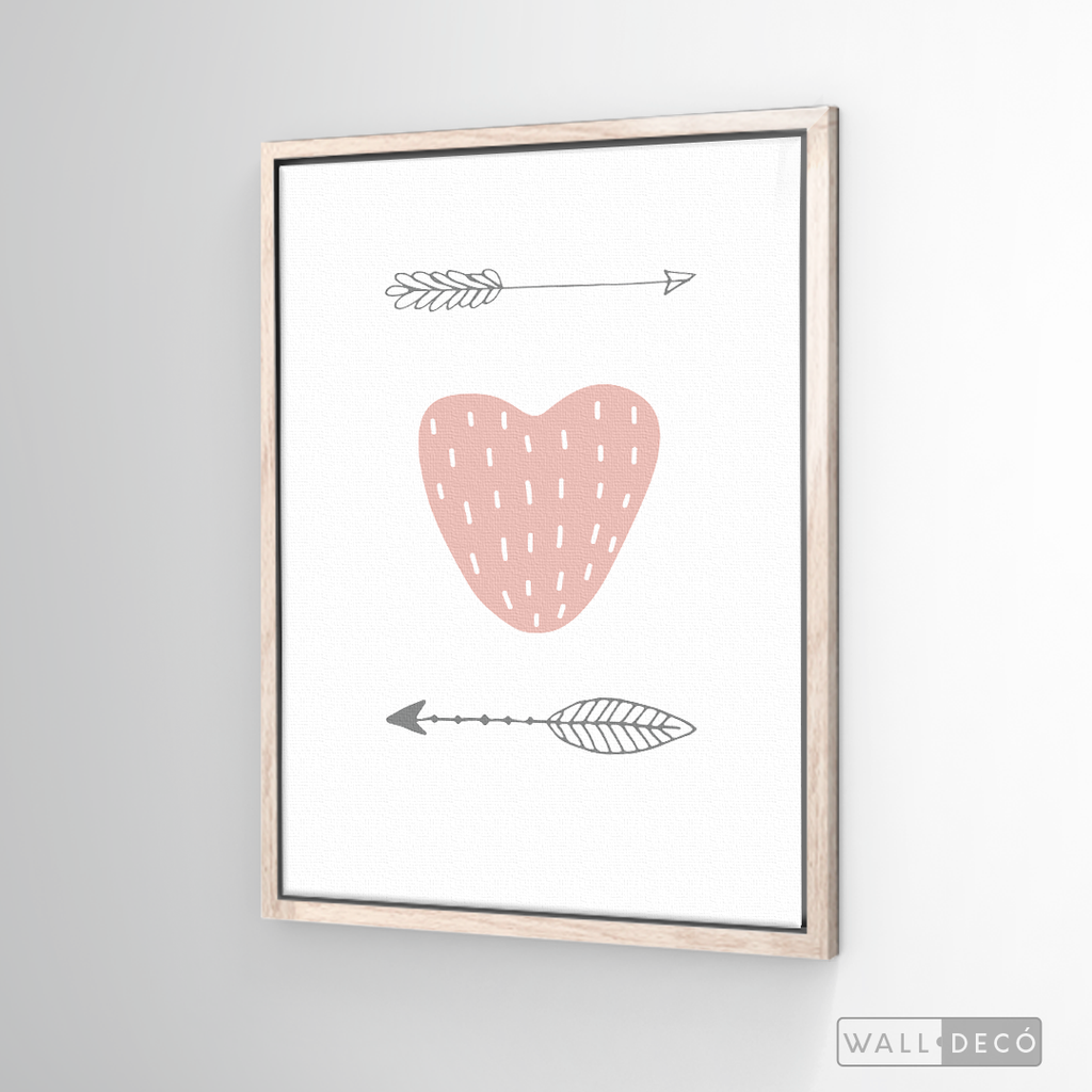 Cuadro Infantil Corazon